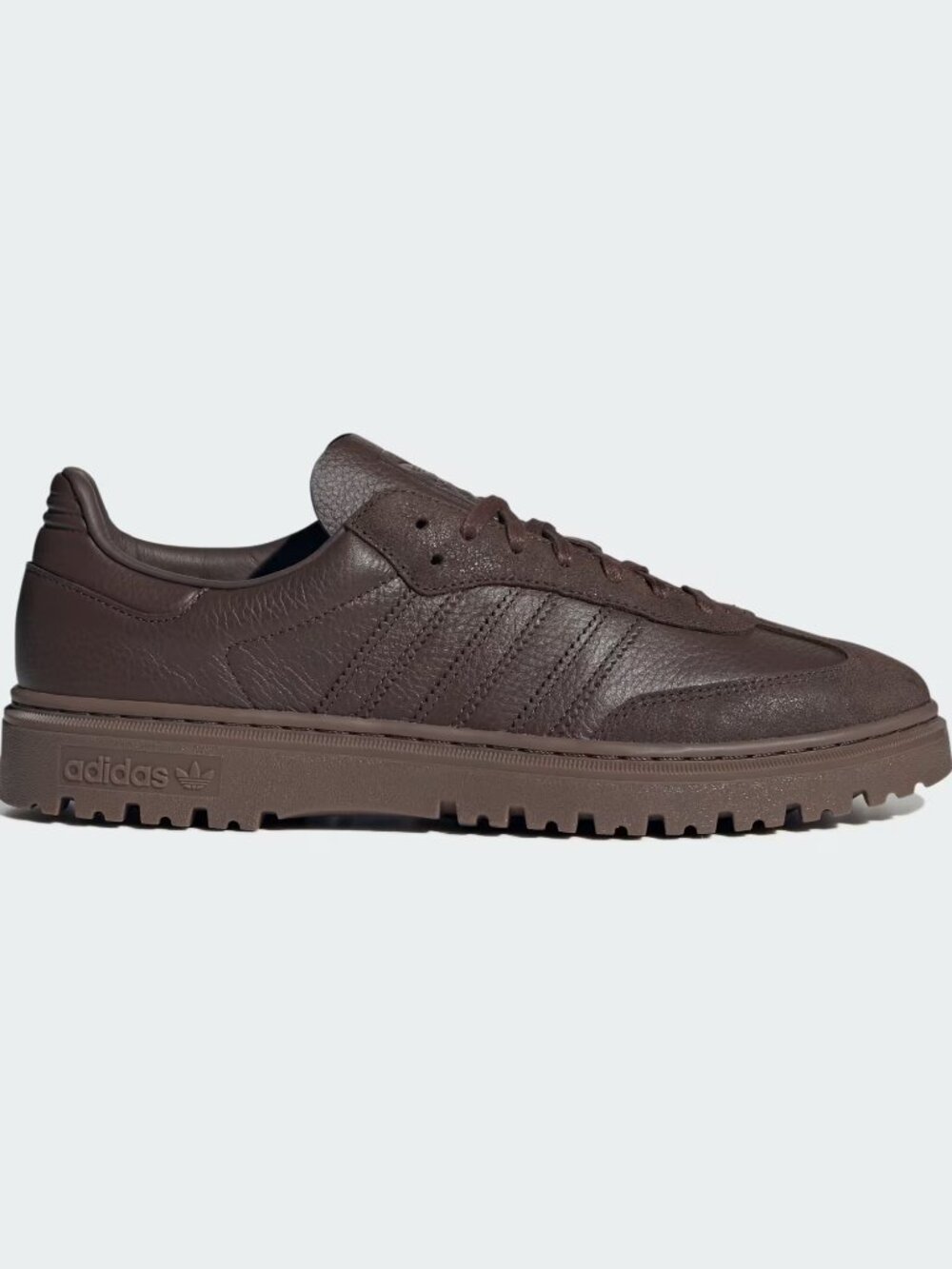 Samba LX Freizeit Shoes Brown Leather New In Box Mens Sz 9/ Womens Sz 10